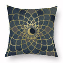 Axyaa Tarot Black Pillowcase 45x45cm for Home Decor and Living Room
