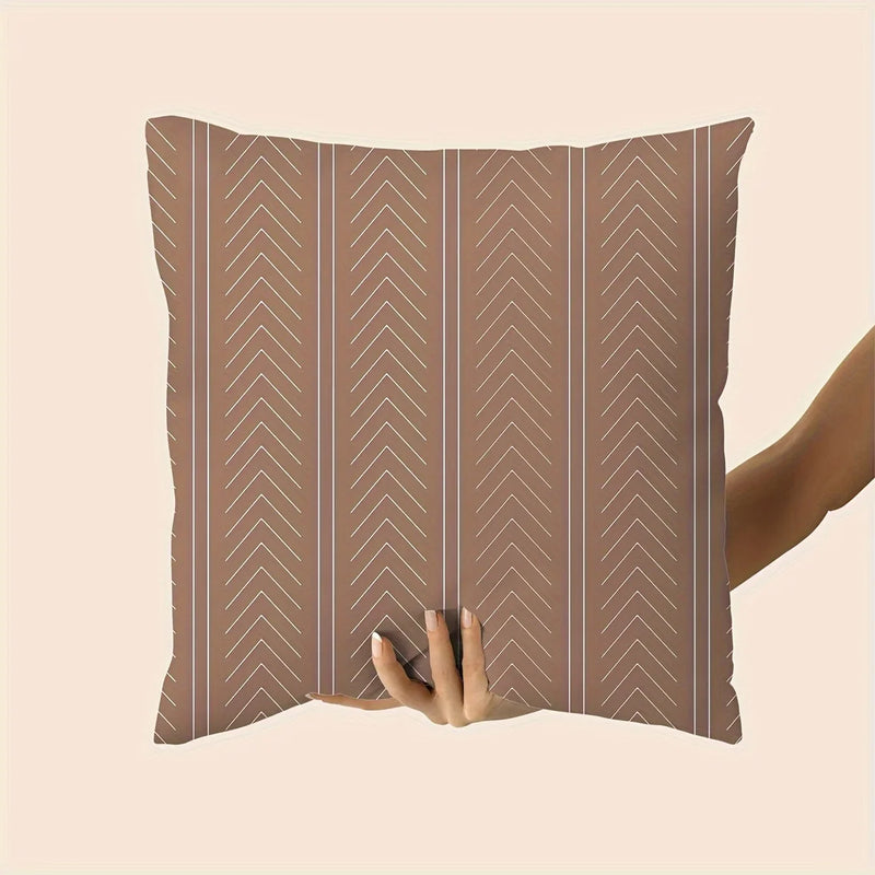 Axyaa Geometric Printed Pillowcase: Modern Minimalist Room Decoration