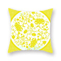 Axyaa Yellow Mandala Ethnic Pattern Cushion Cover 45x45cm