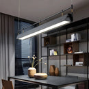 Axyaa Modern LED Pendant Light for Dinning Room, Nordic Linear Hanging Lamp