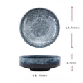 Axyaa Japanese Style Ceramic Soup Salad Dessert Bowl Set for Molecular Cooking