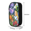 Axyaa Wonderland Pencil Case: Large Storage Bag for School or Cosmetics