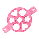 Axyaa Silicone Pancake Maker 7-Hole Nonstick Mold for Family Cooking