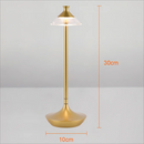 Axya Metal Aluminum USB Charging Bedside Table Lamp for Study, Bar, Coffee Shop