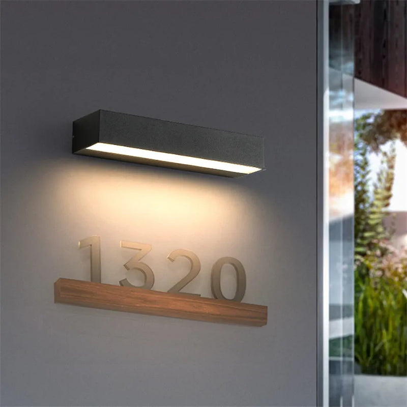 Axyaa Waterproof Wall Lamps 30W 12W Indoor Outdoor Wall Light for Living Room and Bedroom