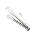 Axyaa Stainless Steel BBQ Steak Tongs - Hollow Grill Clamp & Kitchen Utensil