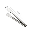 Axyaa Stainless Steel BBQ Steak Tongs - Hollow Grill Clamp & Kitchen Utensil