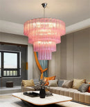 Luxury Murano Art Glass Pendant Light by Axyaa for Elegant Spaces