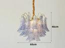 Axyaa Colorful Glass Ceiling Chandelier for Kitchen Dining Living Room