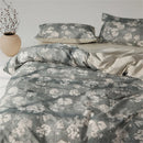 Luxury Egyptian Cotton Floral Duvet Cover Set by Axyaa - Queen King Double Ru Europe Size