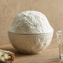 Axya Rock Texture Ceramic Soup Bowl with Lid - Restaurant Quality Dining Essential