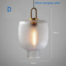 Axyaa Modern Glass Pendant Lamp for Living Room Restaurant Bar Decor
