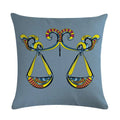 Gemini Libra Taurus Pillow Case by Axyaa: Linen Sofa Car Decorative Cover