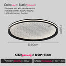 Axyaa Star LED Ceiling Light Bedroom Lamp Luxe Aluminum Modern Minimalist