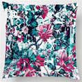 Axyaa Floral Polyester Cushion Cover - Stylish Home Decor Pillowcase
