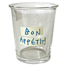 Axyaa Classic Glass Cup for Coffee and Cold Drinks, 350ml