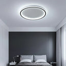 Axyaa Modern LED Ceiling Lights for Living Room Bedroom, Square/Round Fixtures