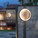 Axyaa Moon Wall Lamp: Modern LED Corridor Lighting for Living Room & Bedroom Decor