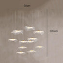 Axyaa Modern Ceiling Chandelier Pendant Light for Dining and Living Room Lighting
