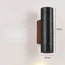Axyaa Black Stone Wall Sconce Light with E27 Bulb