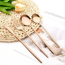 Axyaa Rose Gold Stainless Steel Cutlery Set - 12 Pieces