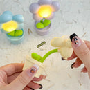 Axyaa Mini LED Flower Night Light Cute Table Lamp Desktop Ornament for Kids