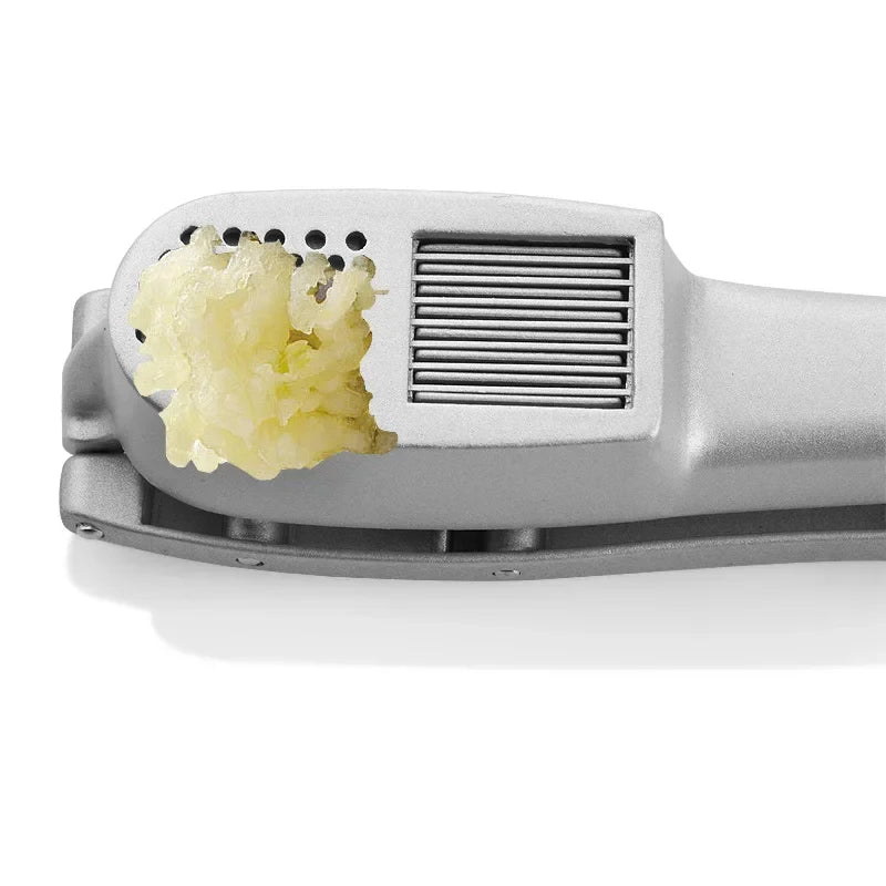 Axya Garlic Press: Aluminum Alloy Garlic Maker Squeeze Gadget