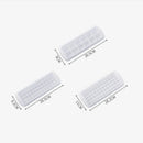 Axyaa Ice Grid White with Self-Made Plastic Mold for Easy Ice Release
