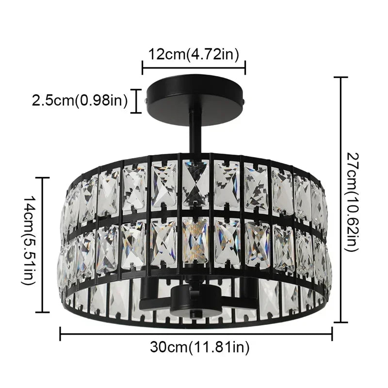 Axyaa Retro Luxury Pendant Lamp for Dining Table, Kitchen, Bedroom