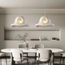 Axyaa Wabi Sabi Cement Chandelier Pendant Light - Modern Nordic Home Decor, 40cm