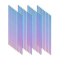 Axyaa Stainless Steel Reusable Drinking Straws Set for Bar Party Cocktail