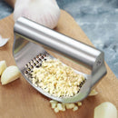 Axyaa Stainless Steel Garlic Press & Ginger Crusher - Kitchen Tool