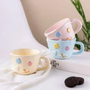 Axyaa Macaron Color Coffee Mug - 400ML Cute Ceramic Cup
