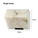 Axyaa Natural Stone LED Wall Lamp for Bedroom, Modern & Simple, Hotel Sconce
