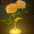 Axyaa Peony Desk Lamp LED Modern Simulation Creative Living Room Bedroom Table Light