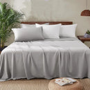Axyaa Luxury Bamboo Fiber Duvet Cover Set with Pillowcase - Hot Sleeper Bedding