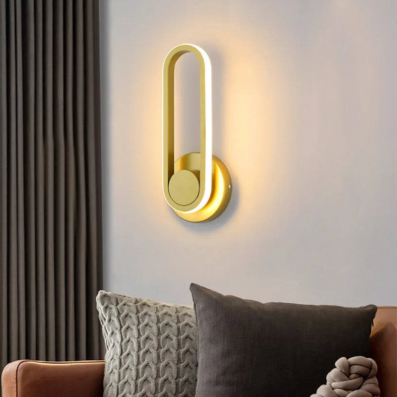 Adjustable LED Wall Lamp for Bedroom Sconce by Axya - Modern Home Decor Lighting