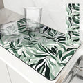 Axyaa Zebra Print Absorbent Mat: Antiskid & Quick Dry Drying Mat for Kitchen & Bathroom