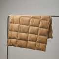 Axyaa White Goose Down Shawl Blanket: Antibacterial, Multifunctional & Portable for Travel & Home