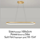 Axyaa Oval LED Pendant Light for Office, Studio, and Restaurant Decoration