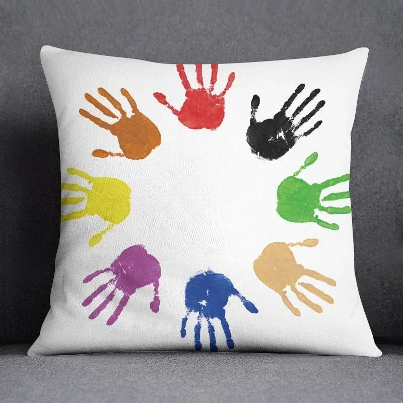 Axyaa Abstract Pillowcase: Sofa Cushion Cover for Living Room & Bedroom