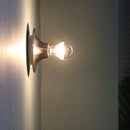 Axyaa LED Wall Light Mirror Iron Bedside Wall Lamp for Bathroom Bedroom