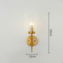 Axyaa Gold Metal Glass Pendant Light with LED, Chain Hanging Lamp for Modern Living Room