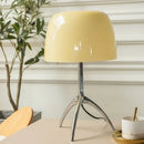 Modern Bauhaus Glass Table Lamp in Vibrant Colors by Axyaa