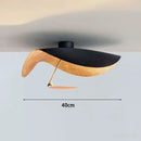 Axyaa Flying Shuttle Hat LED Ceiling Light: Nordic Minimalist Chandelier for Home and Hospitality