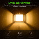 Axyaa Solar Wall Lamp: Waterproof Tungsten Filament Induction Light for Garden