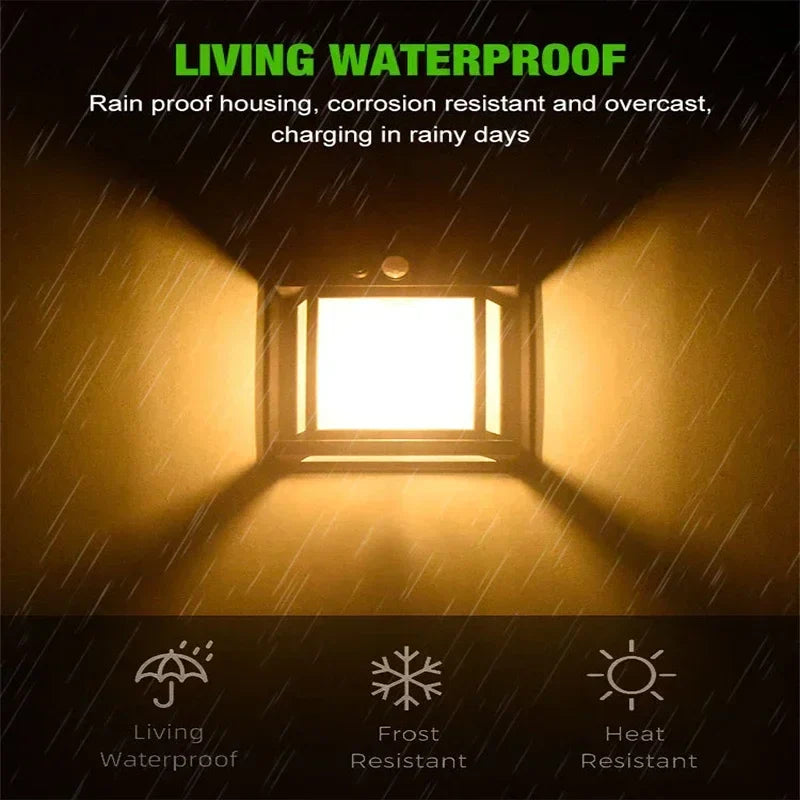 Axyaa Solar Wall Lamp: Waterproof Tungsten Filament Induction Light for Garden