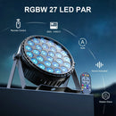 Axyaa 216W RGBW Par Lights - Ultra Bright Stage Lighting for Events and Parties