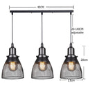 Axyaa Iron Mesh Birdcage Pendant Light for Retro Nostalgic Industrial Style