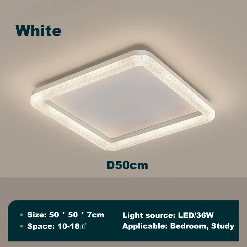 Axyaa Nordic LED Square Ceiling Light for Home Decoration